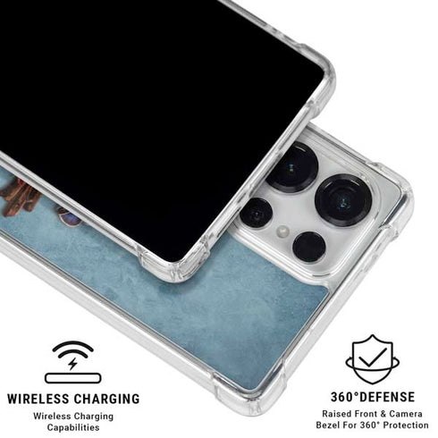 Flower Cross by Brigid Ashwood Galaxy S25 Ultra Clear Case