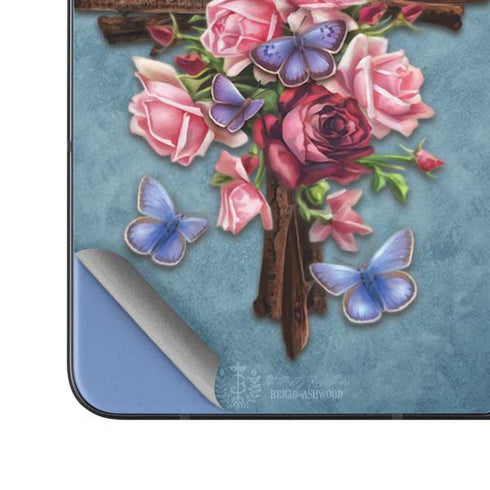 Flower Cross by Brigid Ashwood Galaxy Z Fold5 5G Skin