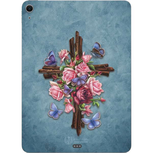 Flower Cross by Brigid Ashwood Apple iPad Air Skin