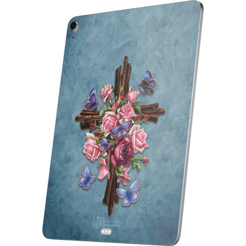 Flower Cross by Brigid Ashwood Apple iPad Air Skin