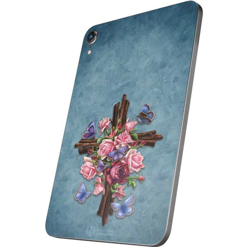 Flower Cross by Brigid Ashwood Apple iPad Mini Skin