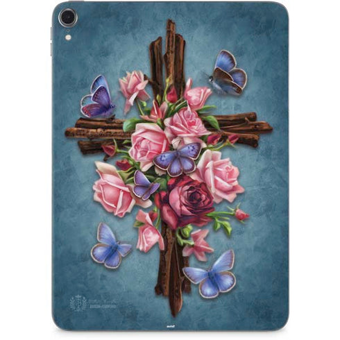 Flower Cross by Brigid Ashwood Apple iPad Pro Skin
