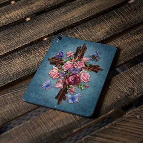 Flower Cross by Brigid Ashwood Apple iPad Pro Skin
