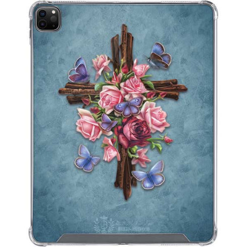 Flower Cross by Brigid Ashwood iPad Cases