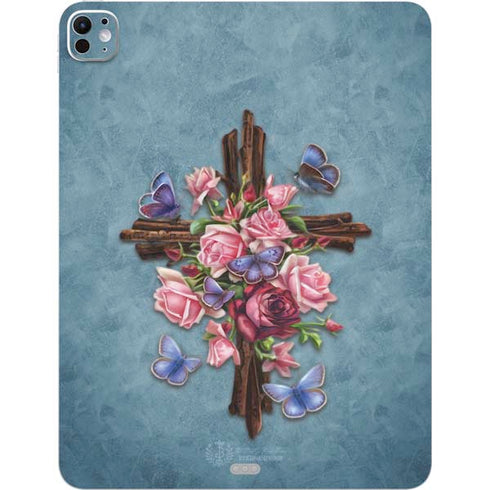 Flower Cross by Brigid Ashwood iPad Pro 13in M4 (2024) Skin