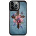 Flower Cross by Brigid Ashwood iPhone Cases