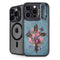Flower Cross by Brigid Ashwood iPhone 14 Pro Kickstand Case