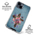 Flower Cross by Brigid Ashwood iPhone 15 Clear Case