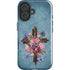 Flower Cross by Brigid Ashwood iPhone 16 Impact Case