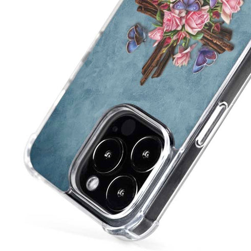 Flower Cross by Brigid Ashwood iPhone 16 Pro Max MagSafe Case