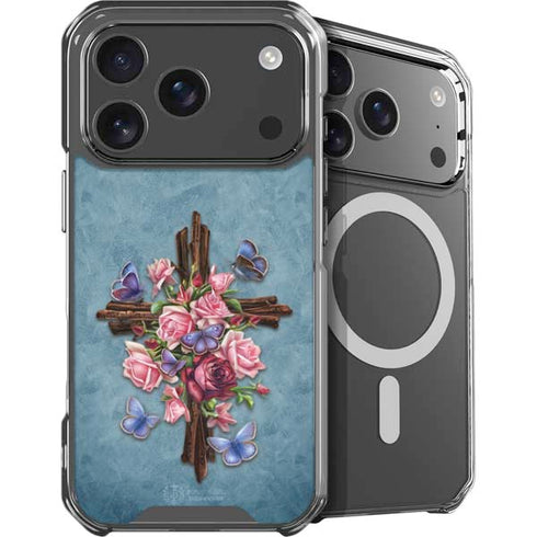 Flower Cross by Brigid Ashwood iPhone 18 Pro MagSafe Case