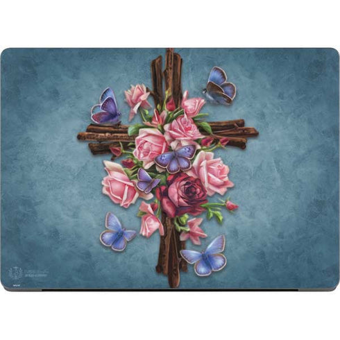 Flower Cross by Brigid Ashwood Apple MacBook Pro 14-inch Skin