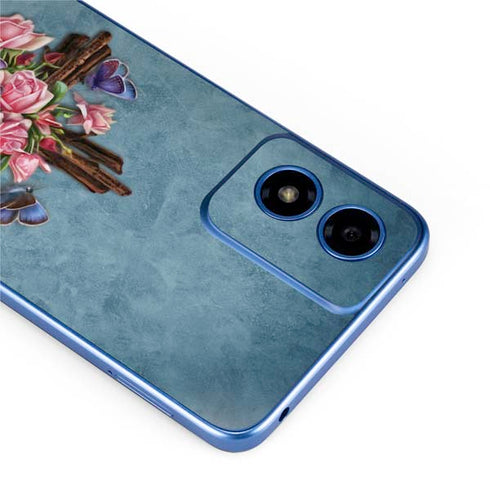 Flower Cross by Brigid Ashwood Moto G Play 4G (2024) Skin