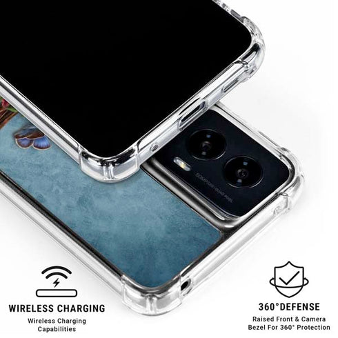 Flower Cross by Brigid Ashwood Moto G Power 5G (2024) Clear Case