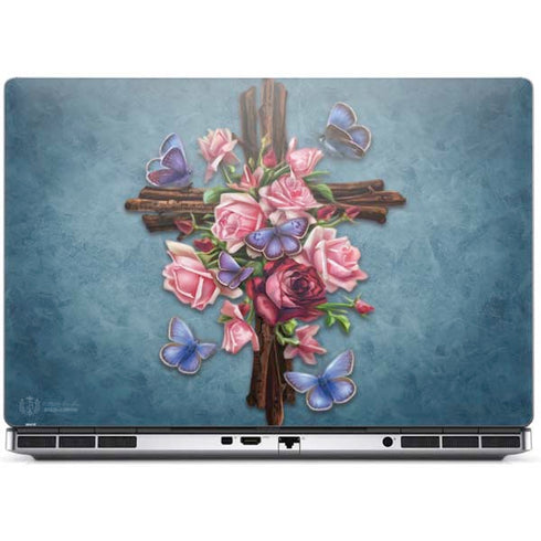 Flower Cross by Brigid Ashwood Dell Precision Skin