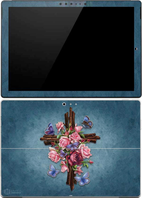 Flower Cross by Brigid Ashwood Surface Pro 4 Skin