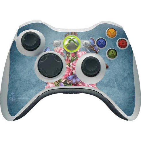 Flower Cross by Brigid Ashwood Xbox 360 Wireless Controller Skin