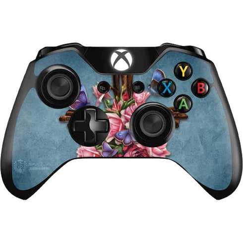 Flower Cross by Brigid Ashwood Xbox One Controller Skin