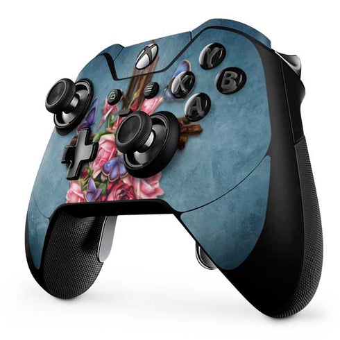 Flower Cross by Brigid Ashwood Xbox One Elite Controller Skin
