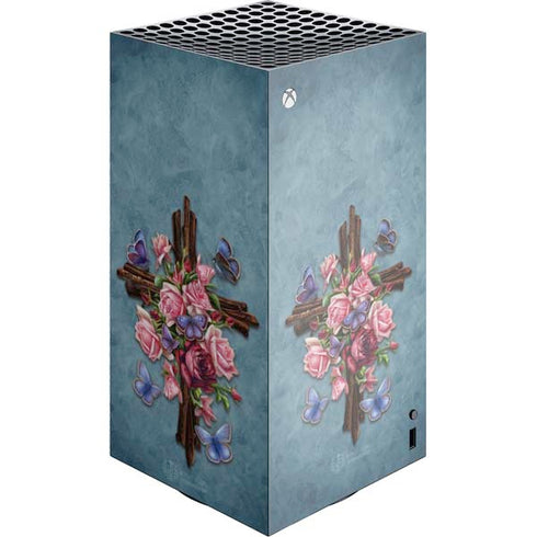 Flower Cross by Brigid Ashwood Xbox Series X Skins