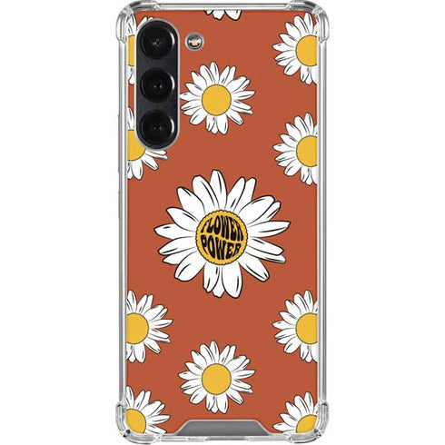 Flower Power Galaxy S24 FE Clear Case