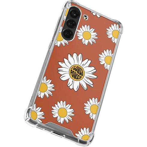 Flower Power Galaxy S24 FE Clear Case