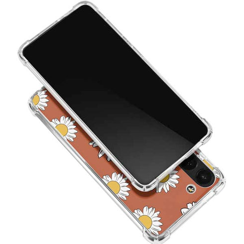 Flower Power Galaxy S24 FE Clear Case