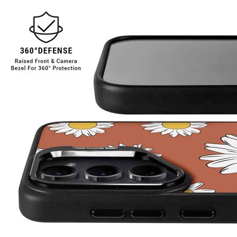 Flower Power Galaxy S25 Kickstand Case