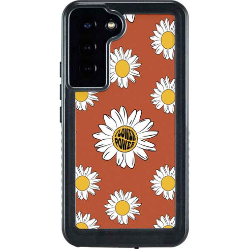 Flower Power Galaxy S24 Plus Waterproof Case