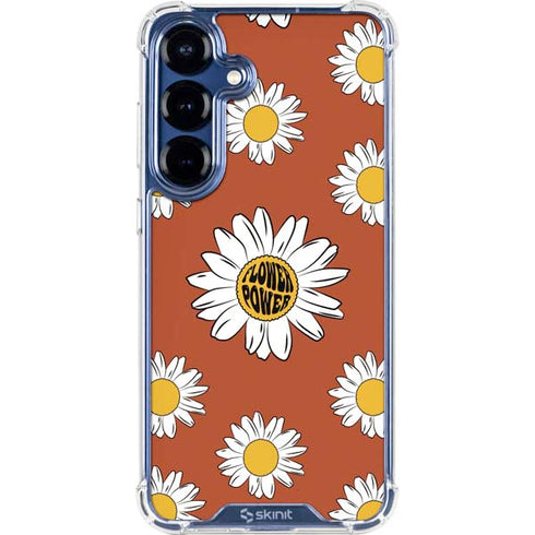 Flower Power Galaxy S25 Plus Clear Case