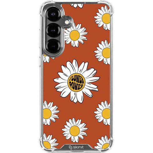 Flower Power Galaxy S26 Clear Case