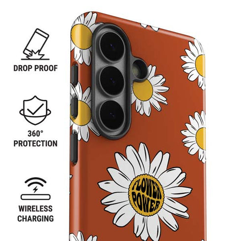 Flower Power Galaxy S26 Plus Impact Case