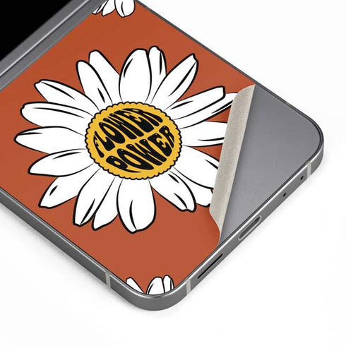 Flower Power Galaxy Z Flip6 Skin