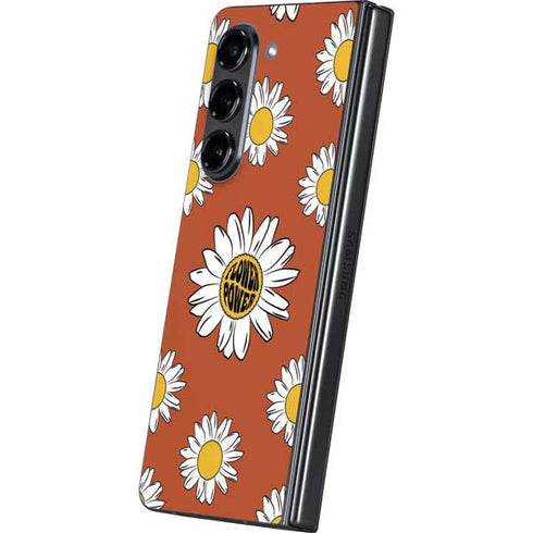 Flower Power Galaxy Z Fold5 5G Skin