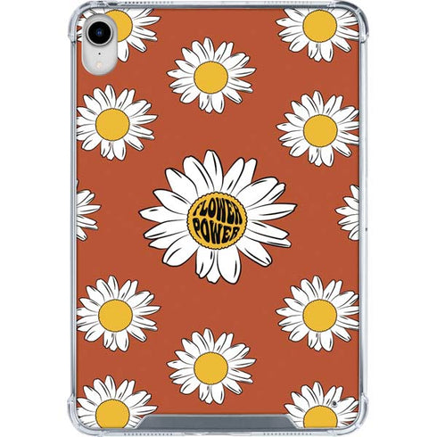 Flower Power iPad 11th Gen (2025) Clear Case