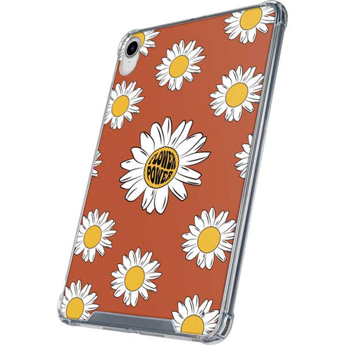 Flower Power iPad 11th Gen (2025) Clear Case