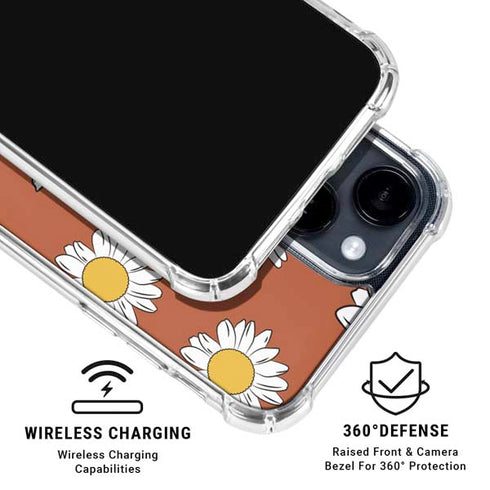 Flower Power iPhone 15 Clear Case