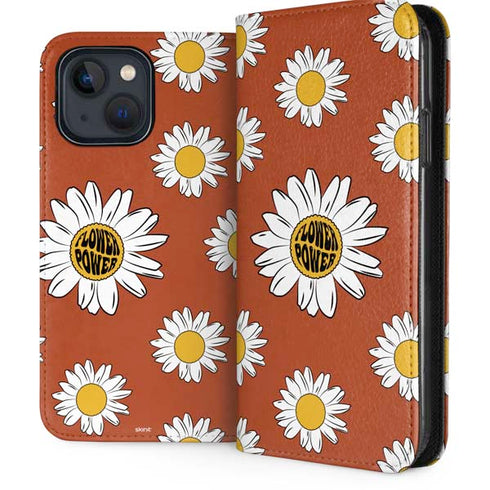 Flower Power iPhone 15 Plus Folio Case