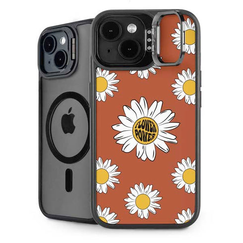 Flower Power iPhone 15 Plus Kickstand Case