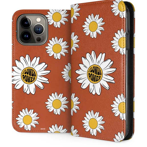 Flower Power iPhone 15 Pro Max Folio Case