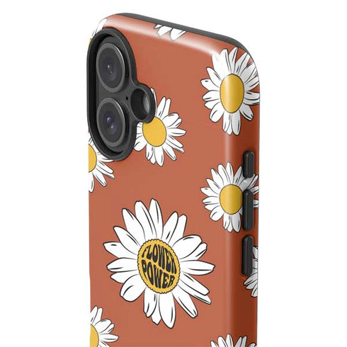 Flower Power iPhone 16 Impact Case