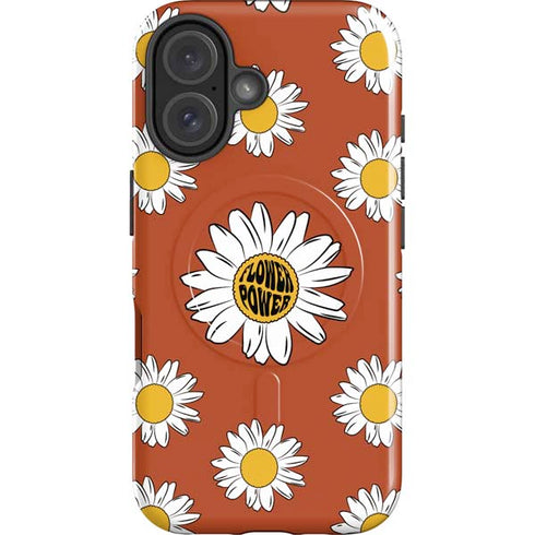 Flower Power iPhone 16 Magsafe Impact Case