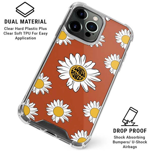 Flower Power iPhone 16 Pro Max Clear Case