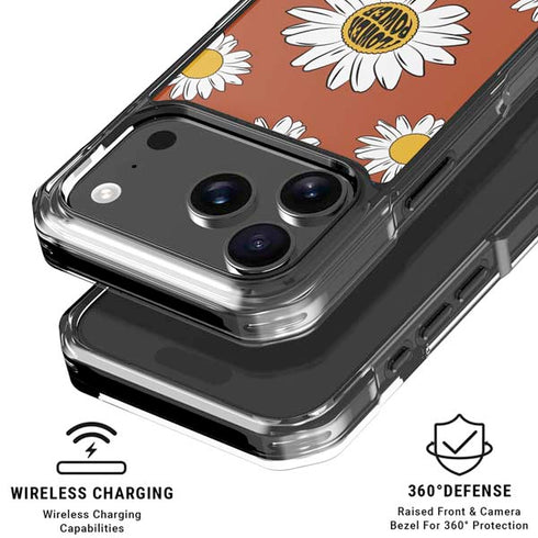 Flower Power iPhone 18 Pro Clear Case