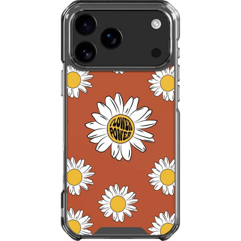 Flower Power iPhone 18 Pro Max Clear Case