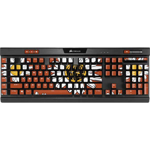 Flower Power K95 RGB PLATINUM Mechanical Gaming Keyboard Skin
