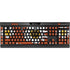 Flower Power K95 RGB PLATINUM Mechanical Gaming Keyboard Skin