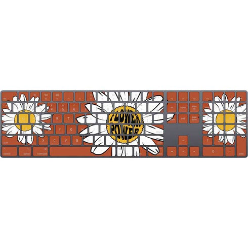 Flower Power Magic Keyboard with Numeric Keypad Skin