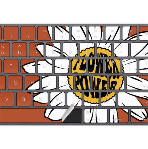 Flower Power Magic Keyboard with Numeric Keypad Skin