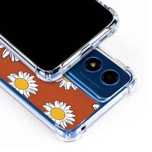 Flower Power Moto G 5G (2024) Clear Case